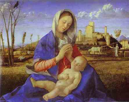 Giovanni Bellini - The Madonna of the Meadow
